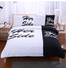 Image of His Side & Her Side Couple Duvet Cover Set - DelightedStore