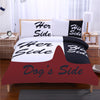 Image of His Side & Her Side Couple Duvet Cover Set - DelightedStore