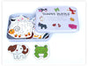 Image of Kid Toys Puzzle Cognitive Card Vehicle/Fruit/Animal Set Educational Gift - DelightedStore