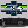 Image of Seattle Seahawks Team Wall Art Canvas Print Decor