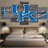 Image of Kentucky Wildcats Wall Art Canvas Print Decor - DelightedStore