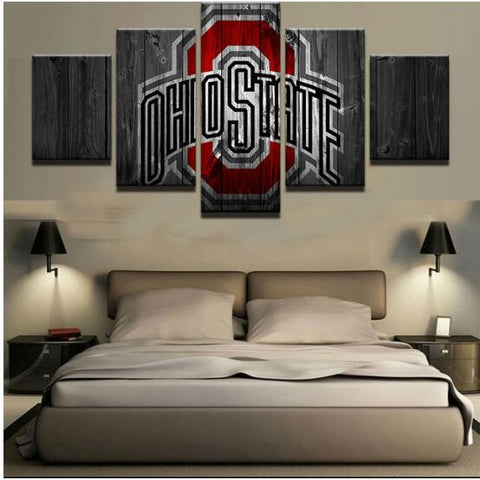 Ohio State Buckeyes Sports Wall Art Canvas Print Decor