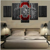 Image of Ohio State Buckeyes Sports Wall Art Canvas Print Decor