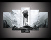 Image of Star Wars AT AT Battlefront Wall Art Canvas Print Decor