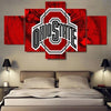 Image of Ohio State Buckeyes Sports Team Wall Art Canvas Print Decoration